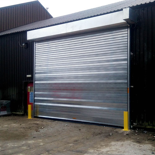 Roller shutter door photo